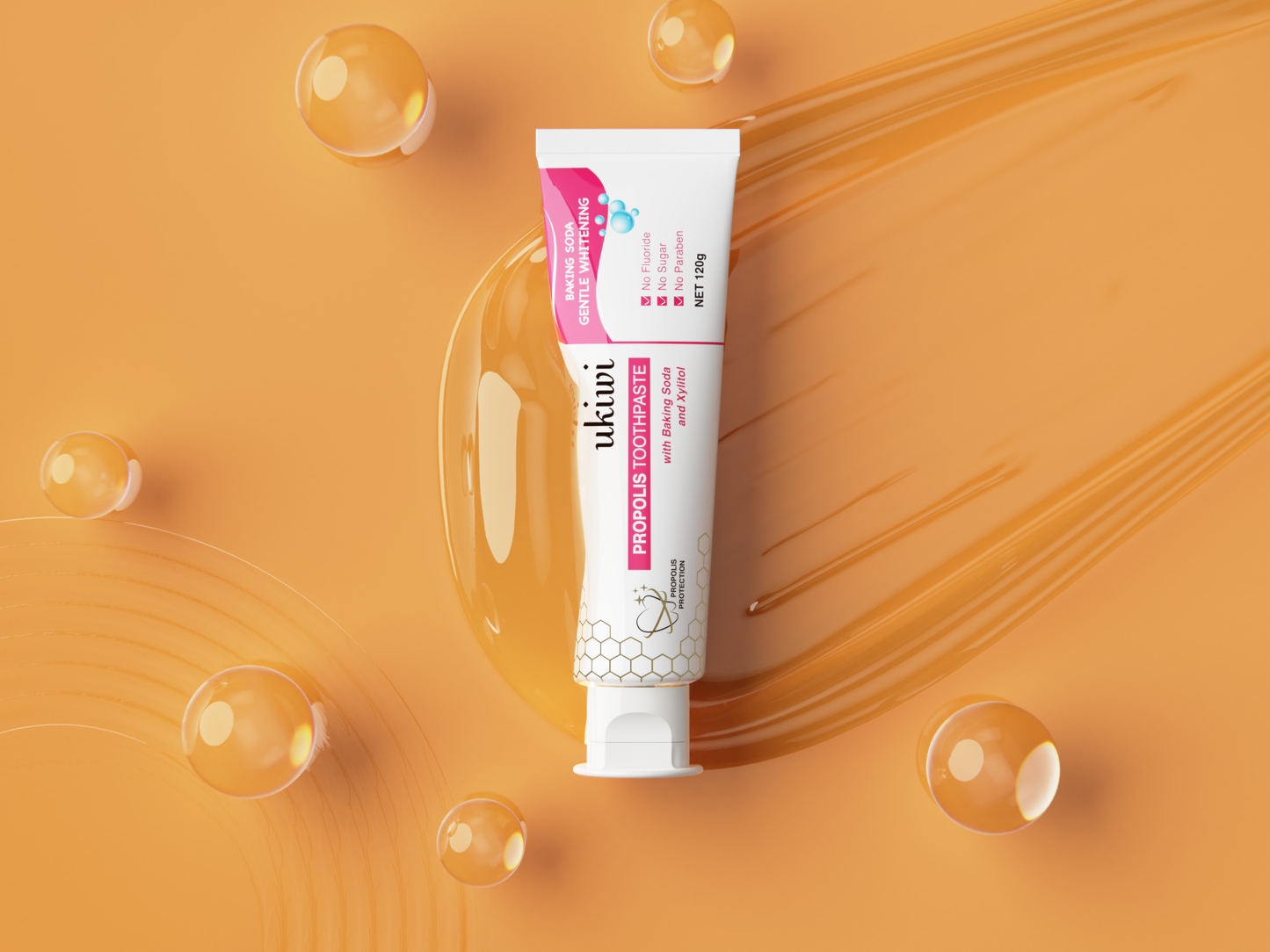 ◈ ukiwi Propolis Toothpaste: New Zealand Premium Care ◈