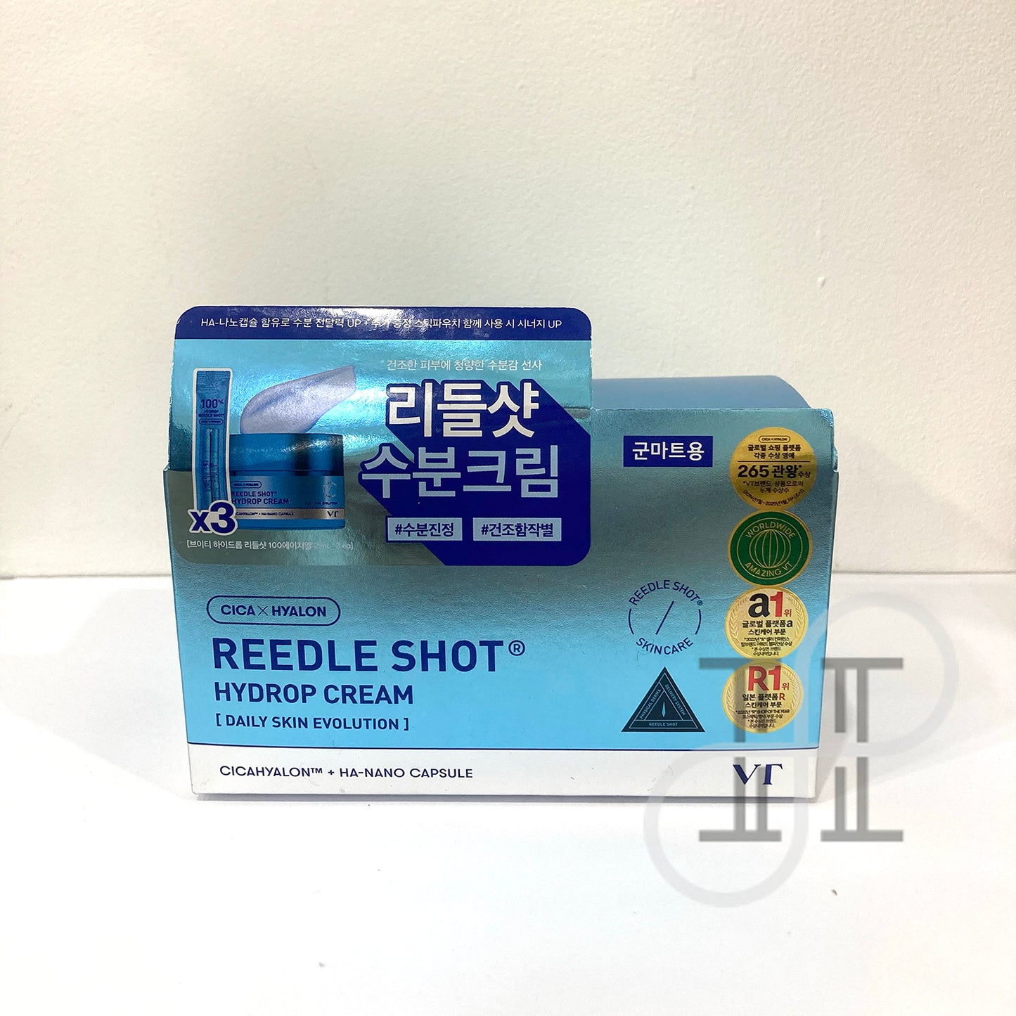【VT Cosmetics】 Reedle Shot Hydrop Cream 50ml + Stick pouch 2ml*3ea