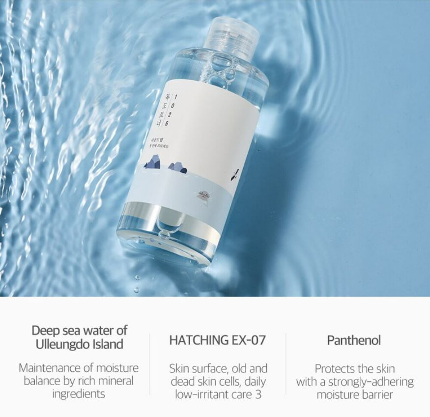 【Round LAB】 1025 DOKDO Toner Set 500ml + 100ml