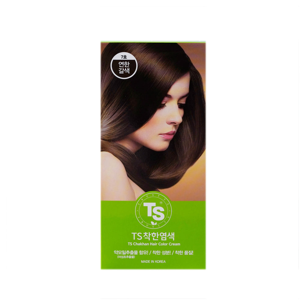 TS Chakhan Hair Color Cream (*Color Options Available - *Natural Black/Dark Brown/Light Brown))