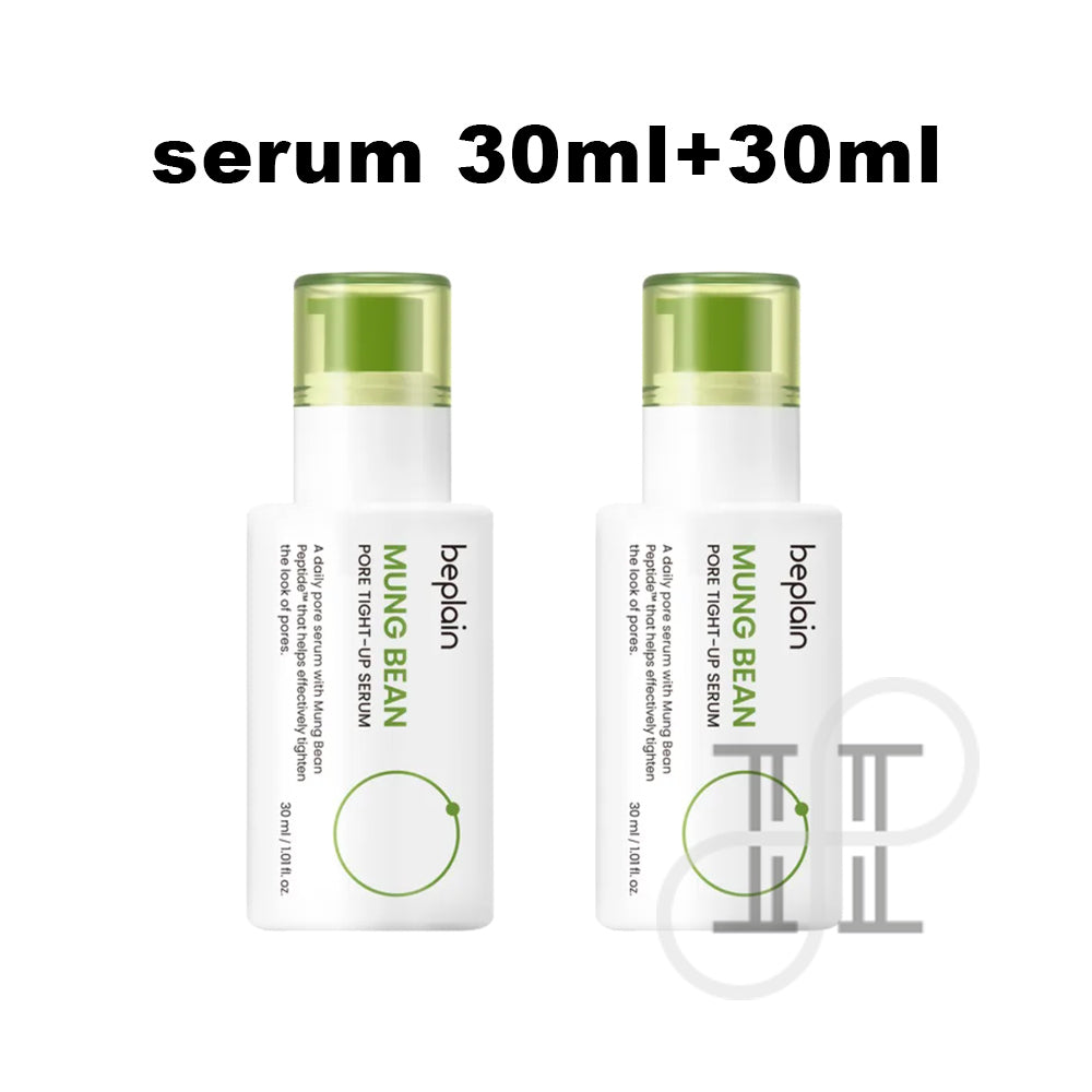 【Beplain】  Mung Bean Pore Tight-up Serum 30ml+30ml