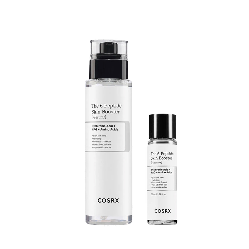 #PoreCare #SebumControl #FineLines #SkinTexture #UnevenSkinTone #SkinRepair #Dermatology #Lightweight #NonSticky #FastAbsorption #DailySkincare #GlassSkin #Kbeauty#6PeptideSkinBooster #MultiPeptide #SkinBooster #FirstEssence #SkinPrep #Cosrx

