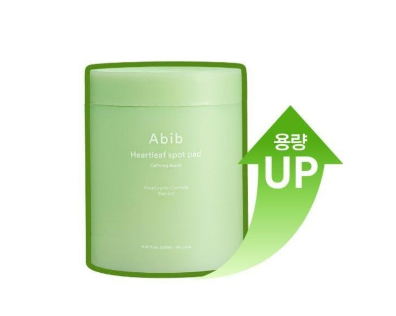 【Abib】 Heartleaf spot pad Calming touch (large capacity) 250ml 140pads