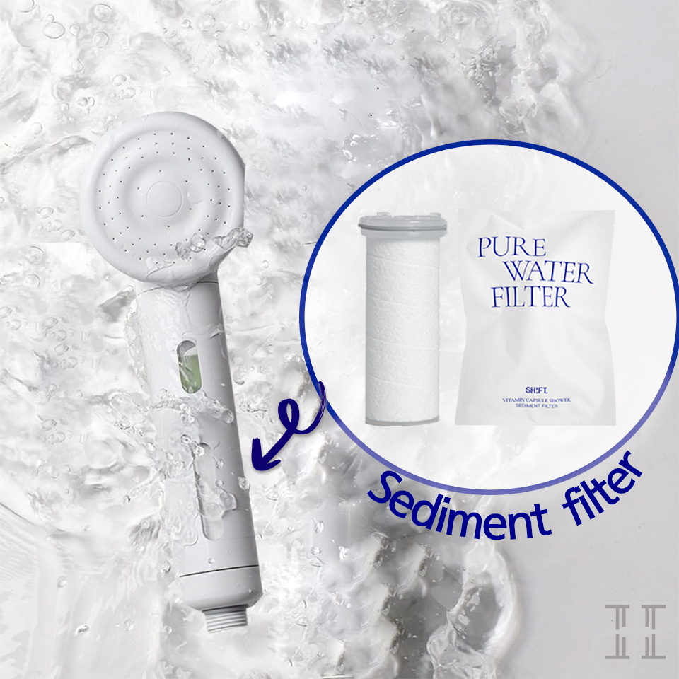 SHIFT Vitamin Capsule Shower filter (sediment filter)