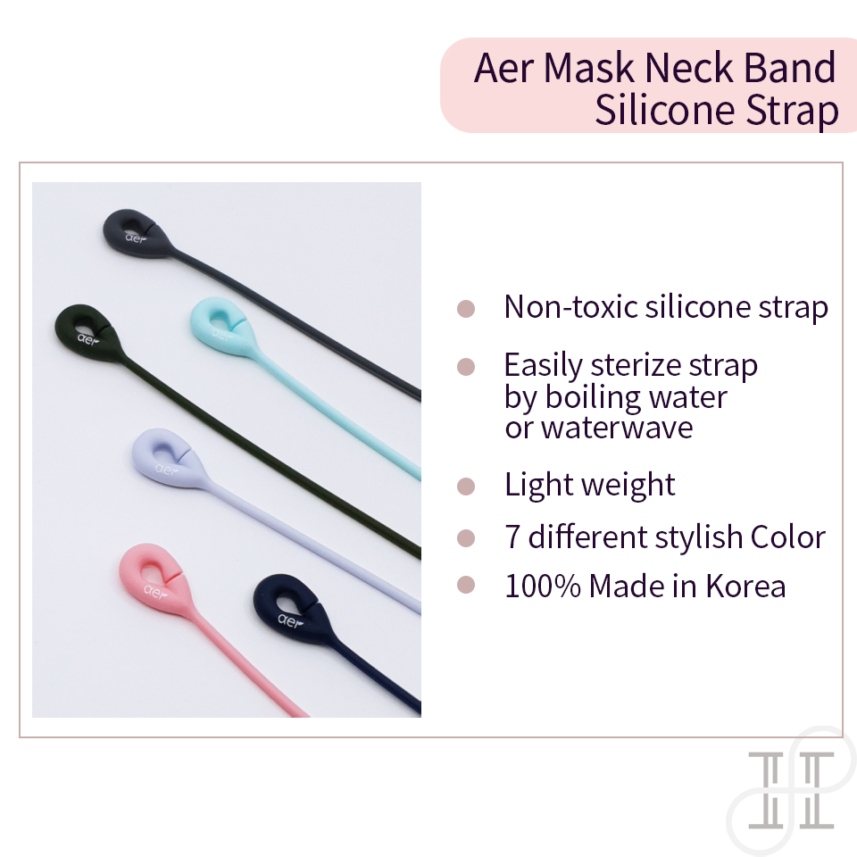 Aer mask strap lanyard (silicon chain)