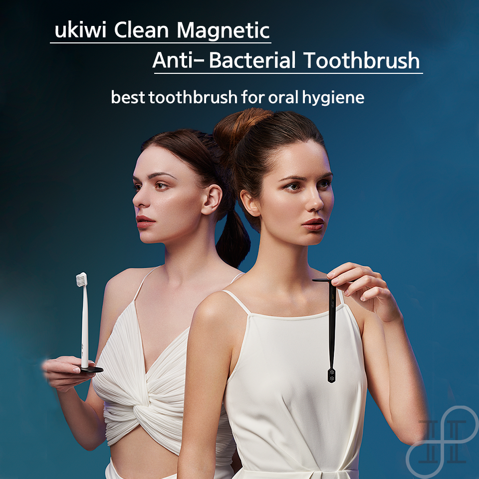 ukiwi Clean Magnetic Anti Bacterial Toothbrush