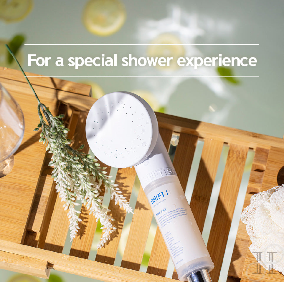 SHIFT Gentle Spray Shower Head (White)