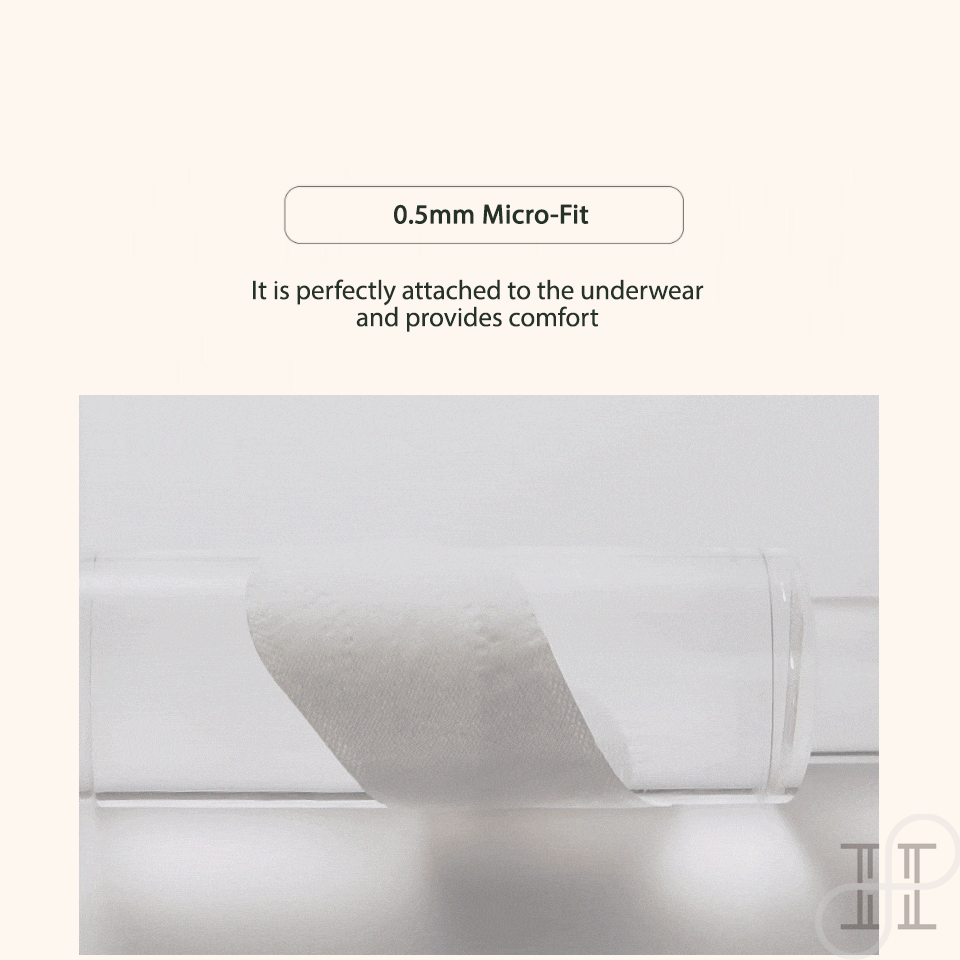 Rael Organic Cotton Micro Thin Panty Liners (70pcs) - slim, light